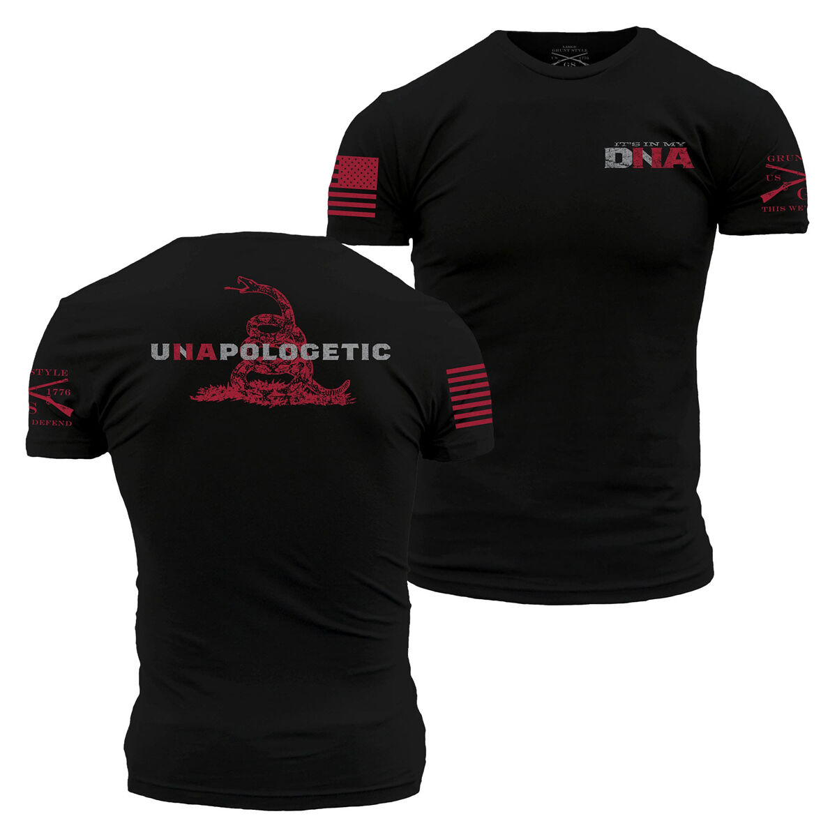 Grunt Style Men's Unapologetically 2A Tee