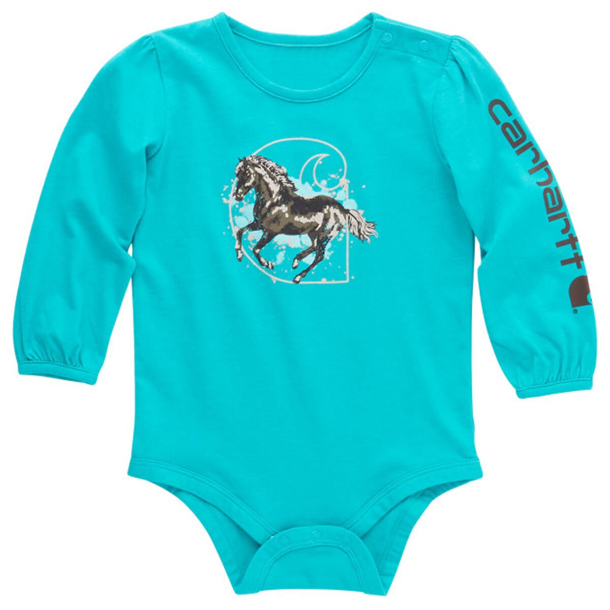 Carhartt Infant Girl's Long Sleeve Bodysuit