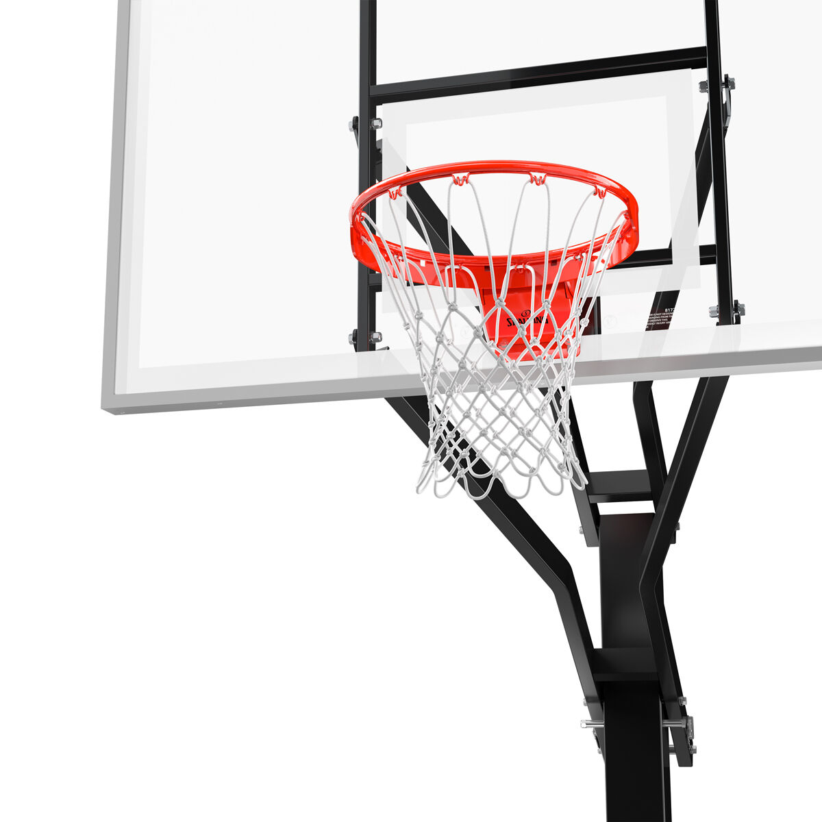Spalding 72" Tempered Glass 888 Series In-Ground Basketball Hoop