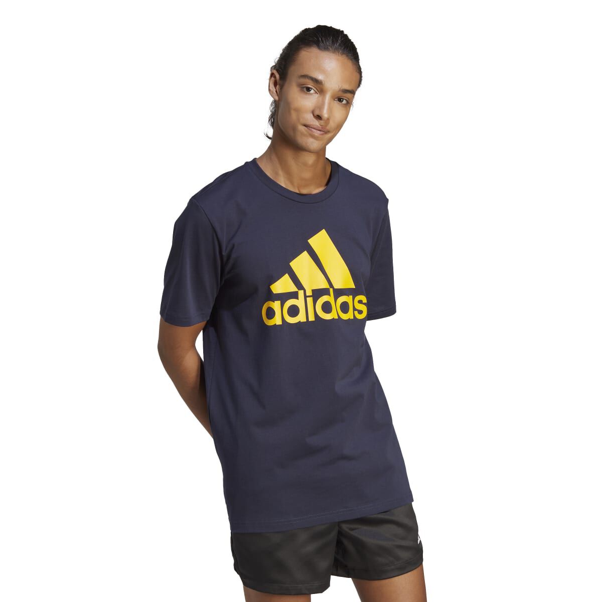 adidas Men's Essentials Single Jersey Big Logo Tee