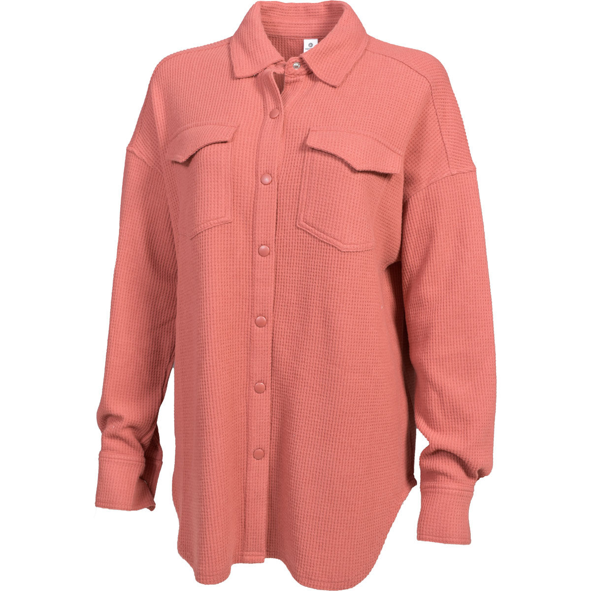 90 Degree Women's Brushed Waffle Shacket