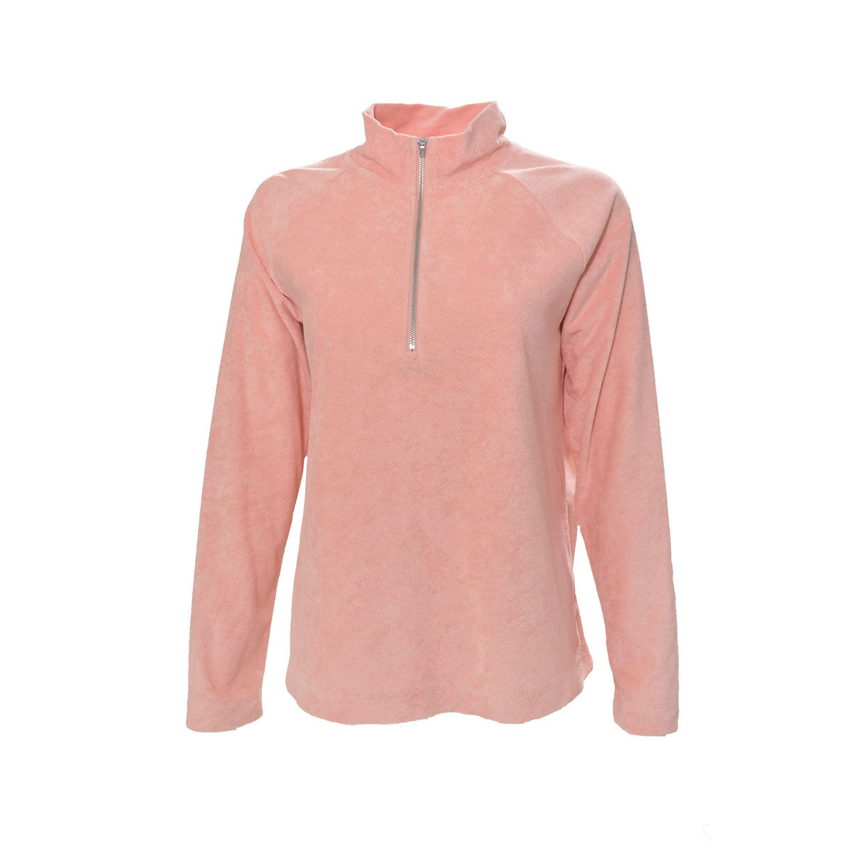 Como Vintage Women's Terry Towel 1/4 Zip