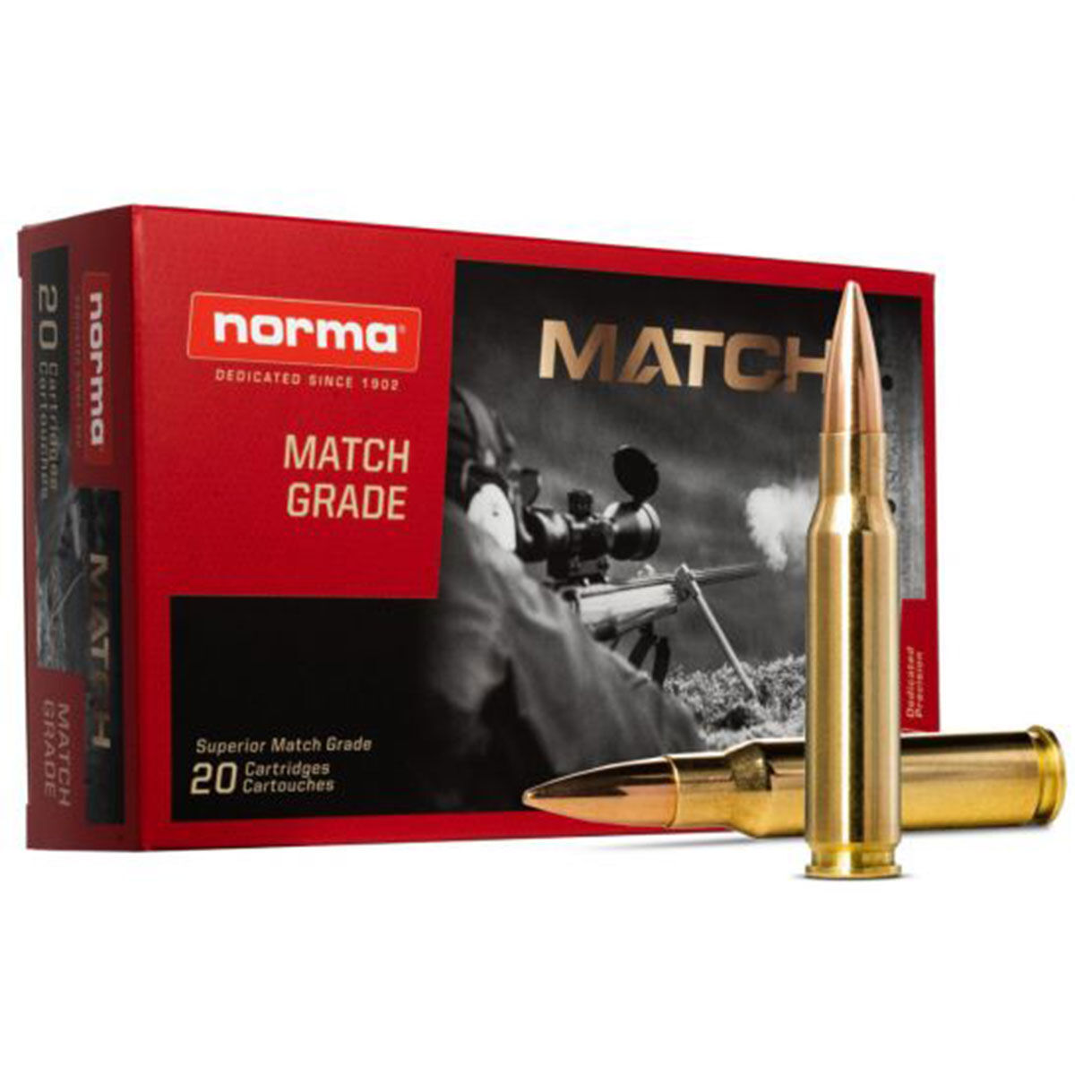 Norma Match .308 Winchester 175 Grain