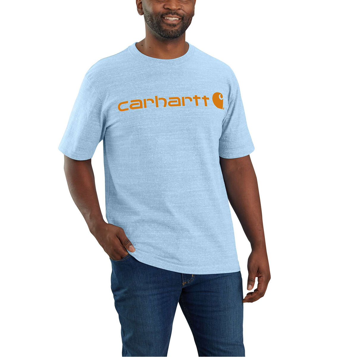 Carhartt Loose Fit Heavyweight Short-Sleeve Logo Graphic T-Shirt
