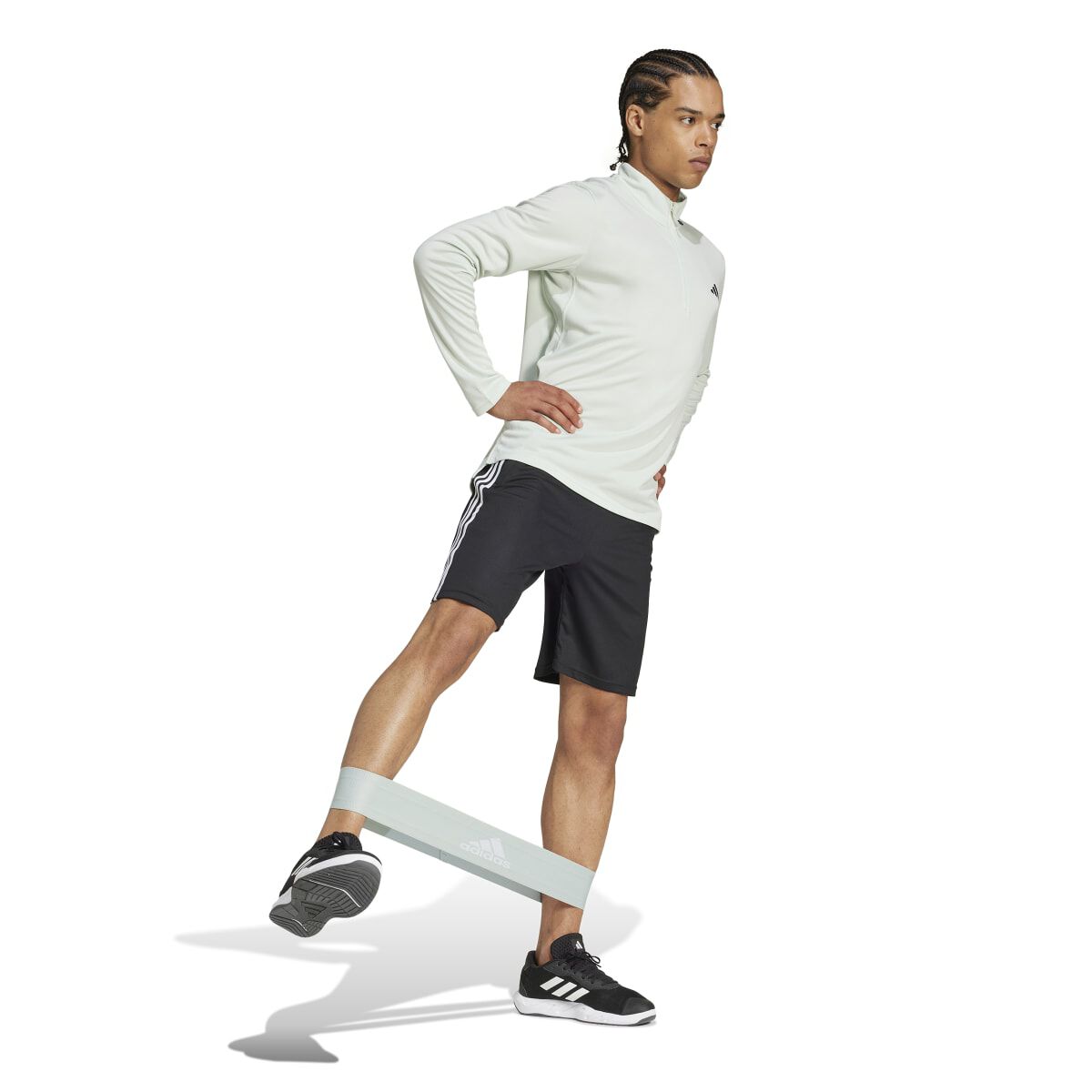 adidas Men's 1/4 Zip Long Sleeve