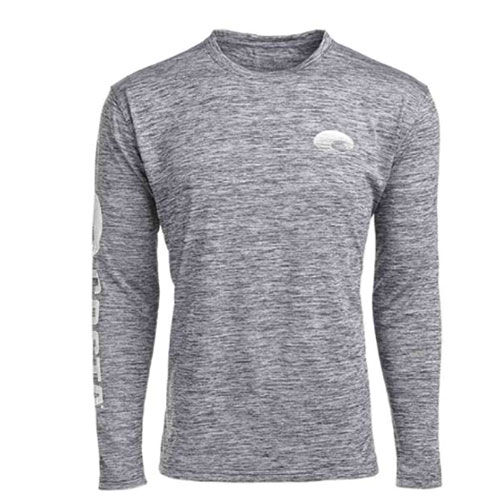 Costa Men's Long Sleeve Heathered Fishing T-Shirt