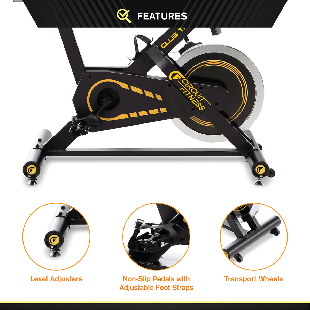 Circuit Fitness Deluxe Club Revolution Cycle