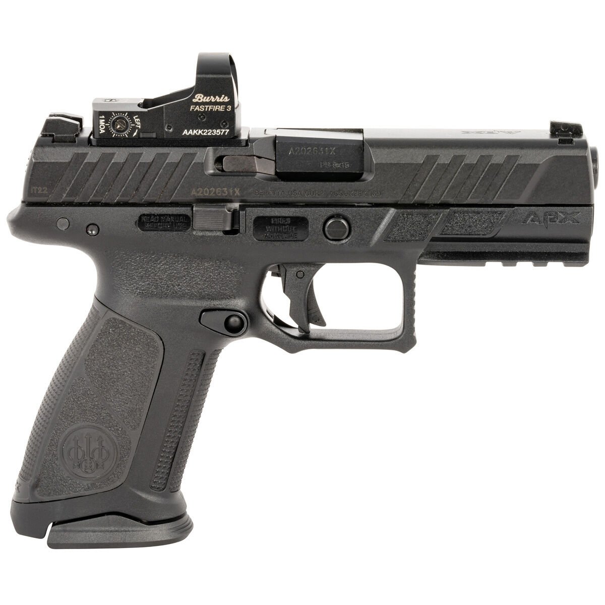 Beretta APX A1 9MM BURRIS 10R Pistol
