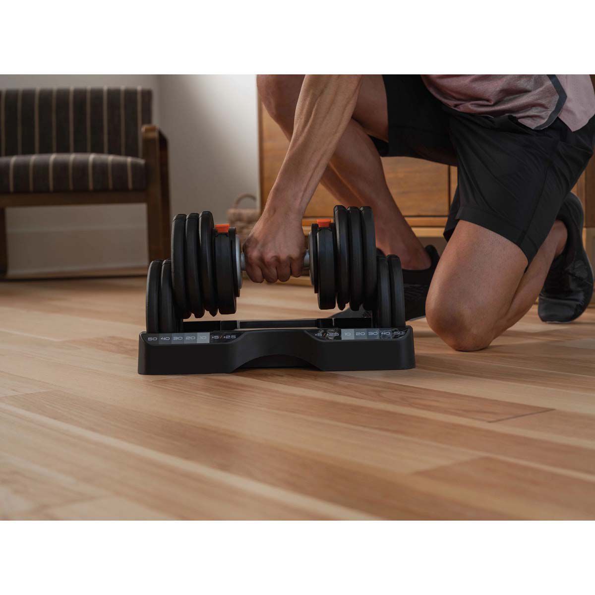 NordicTrack 55 Lb. Select-A-Weight Dumbbell Set