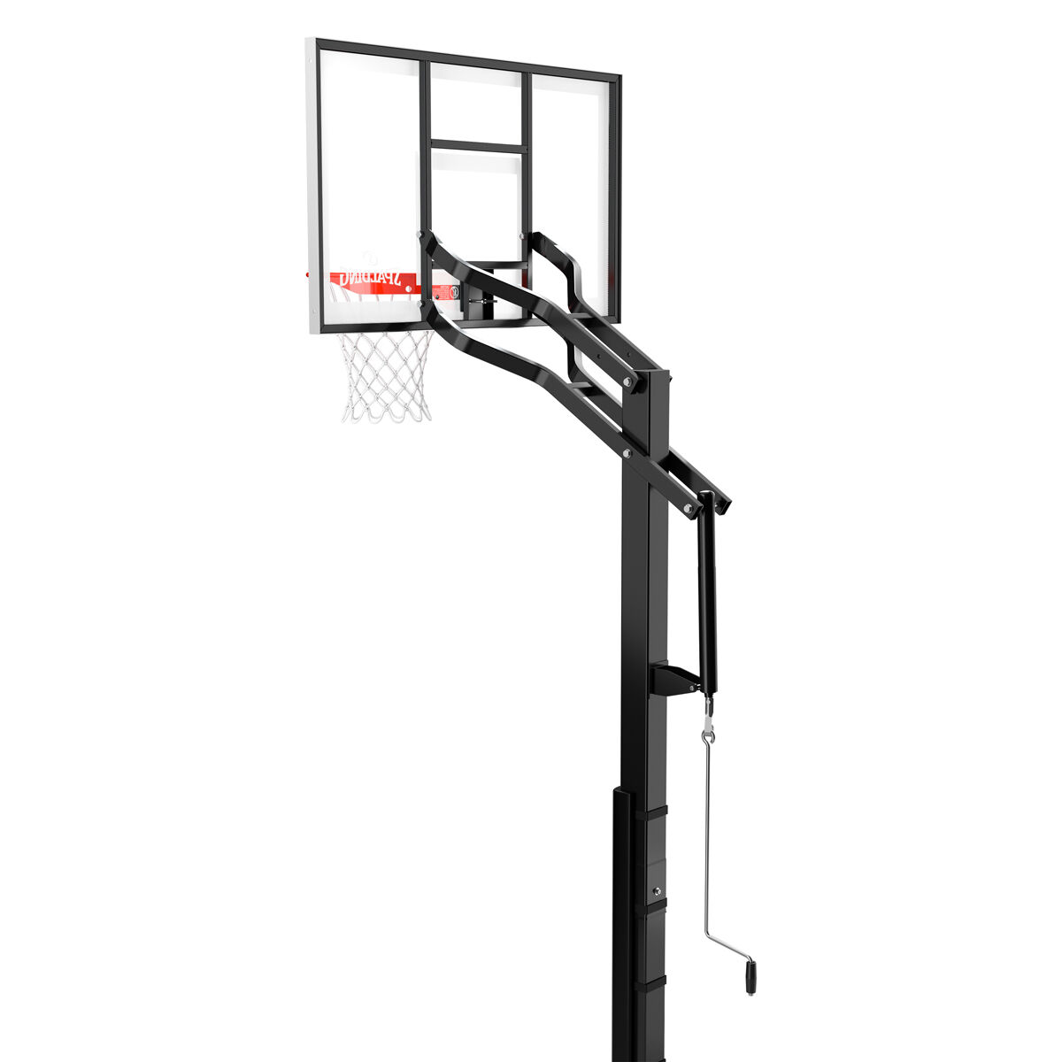 Spalding 54" Glass 881013 In-Ground Basketball Hoop