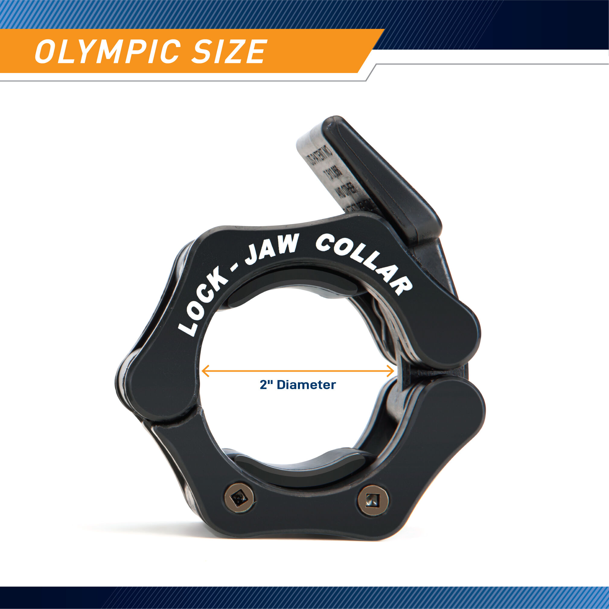 Steel Body Lock-Jaw Olympic Weight Collars