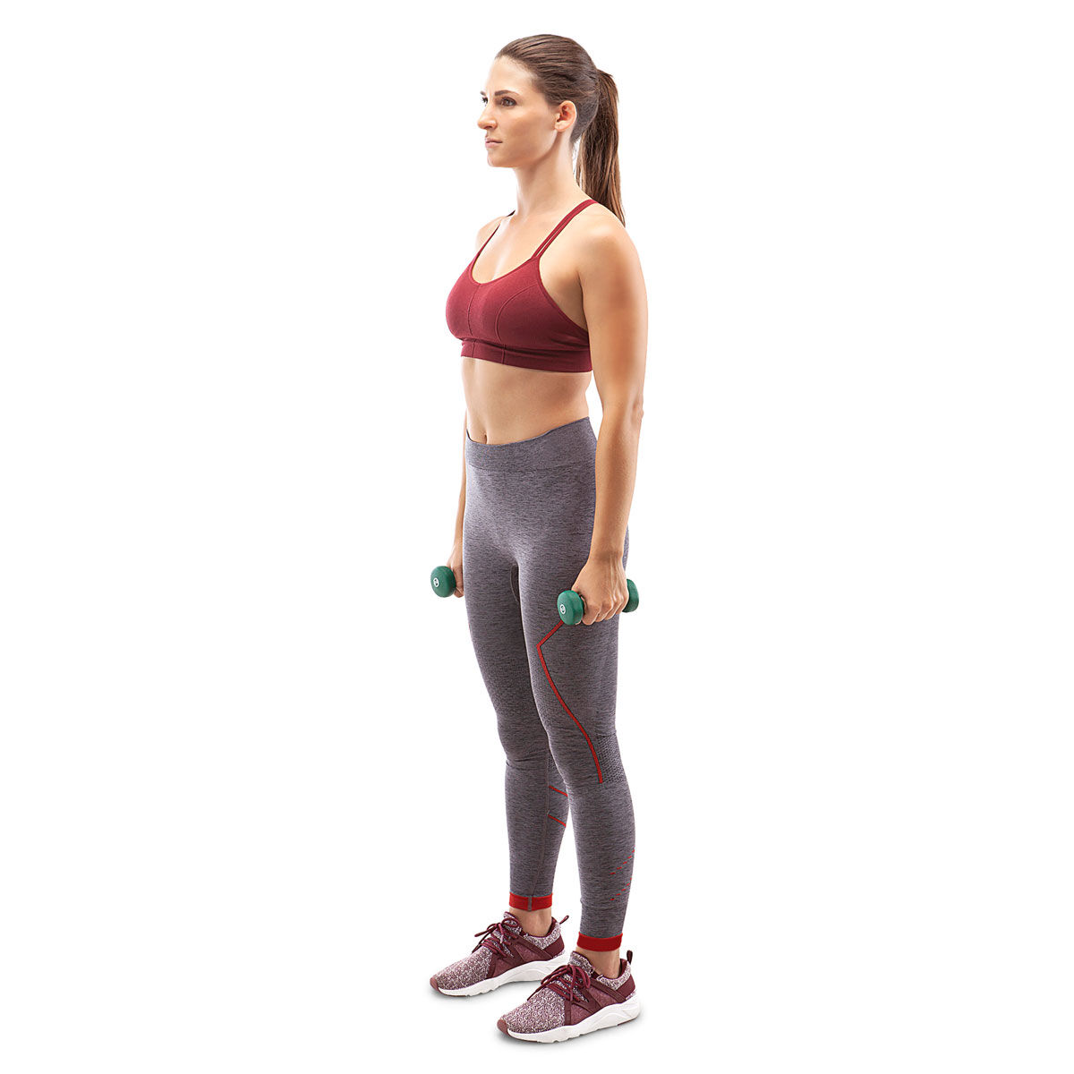 Marcy 3-Pair Neoprene Dumbbell Set with Case