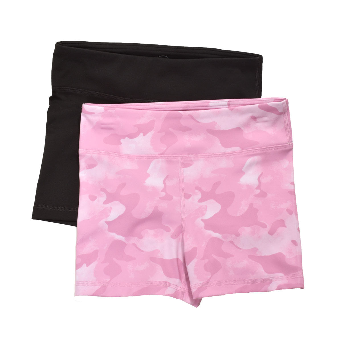90 Degree Girls' 2Pack Biker 3" Short