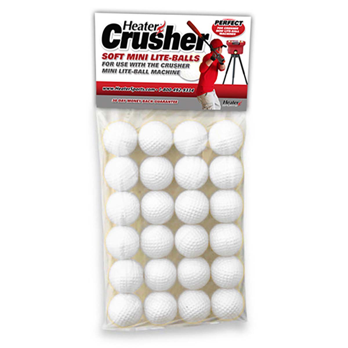Heater Sports Crusher Fastball & Curveball Mini Ball Pitching Machine