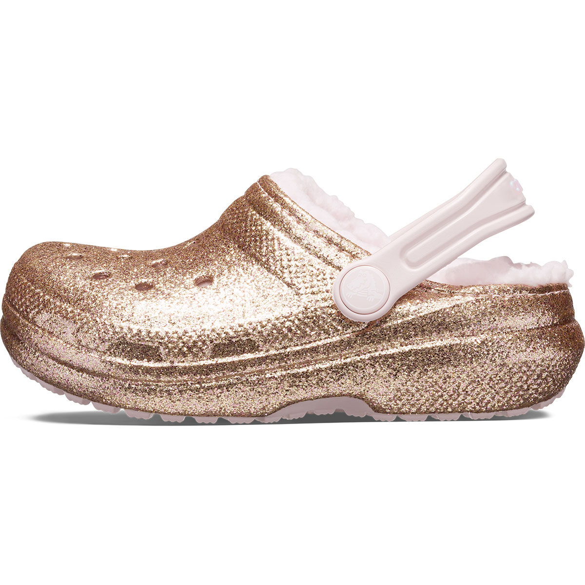 Crocs You Classic Lined Glitter Clogs