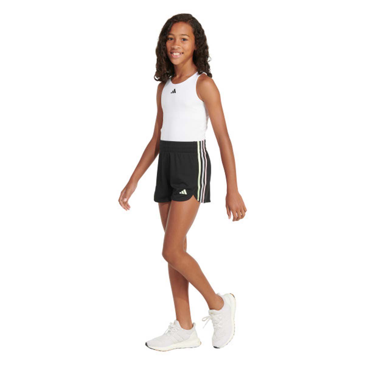 adidas Girl's 3 Stripe Pacer Short