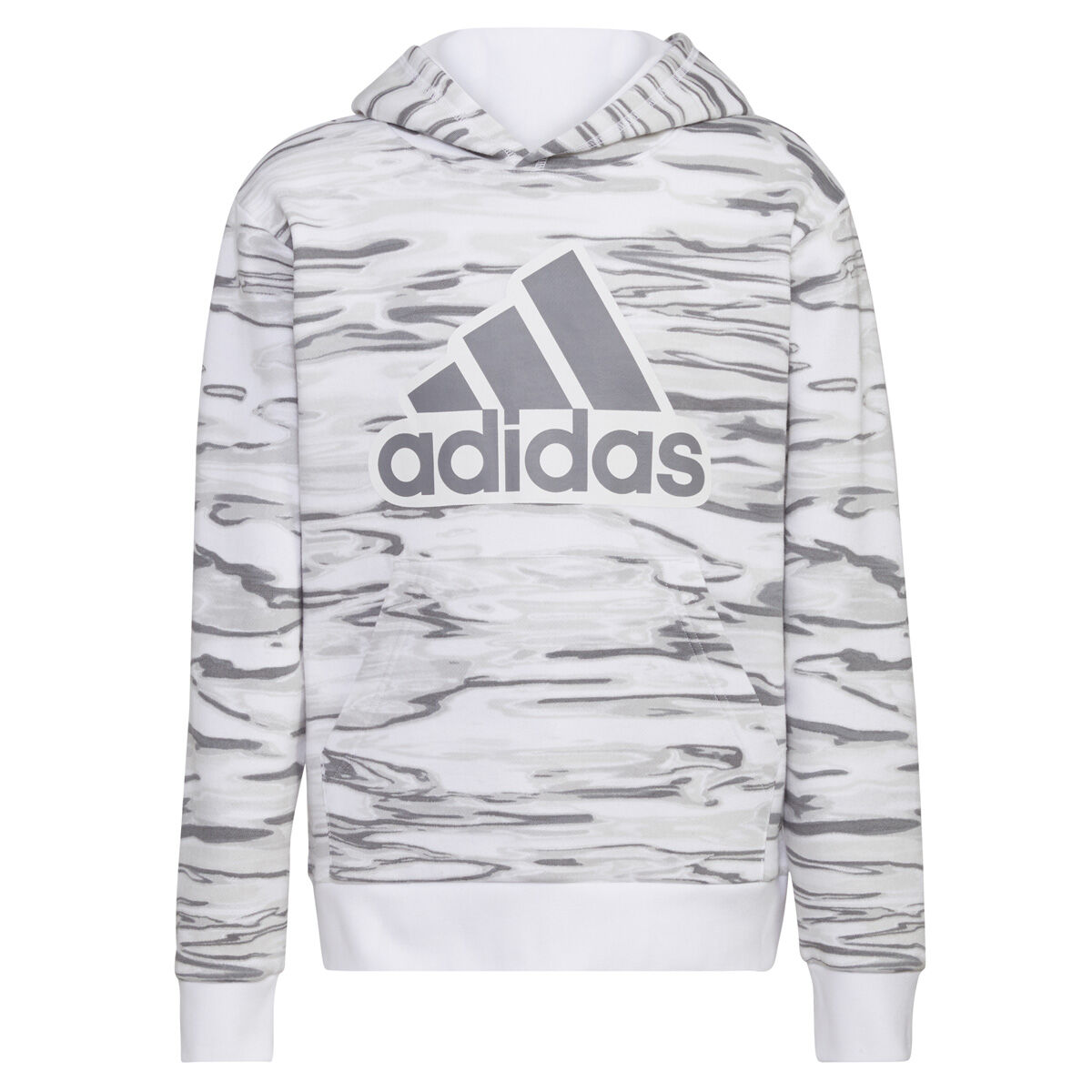 adidas Boys' AOP Liquid Camo Pullover Hoodie