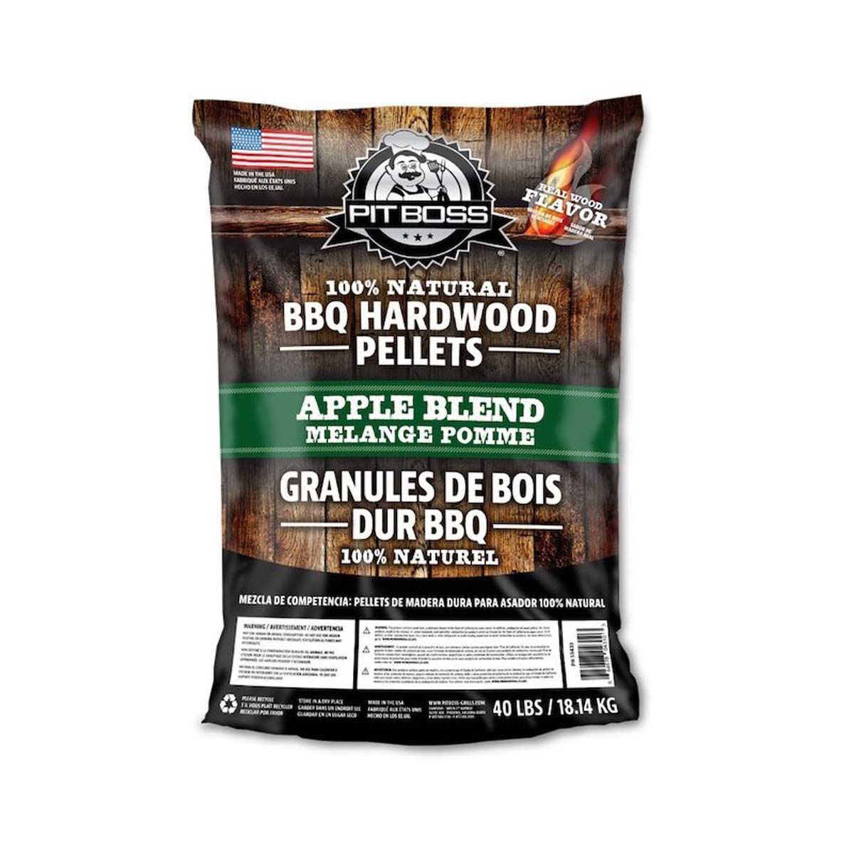 Pitboss 20LB Apple Blend Pallets