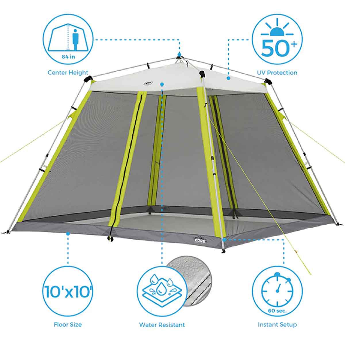 Core Equipment Core 10' x 10' Screen House