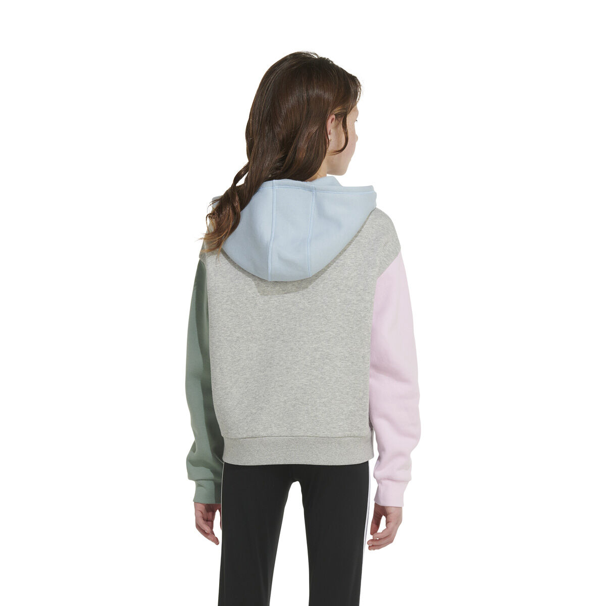 adidas Girl's Color Block Hoodie