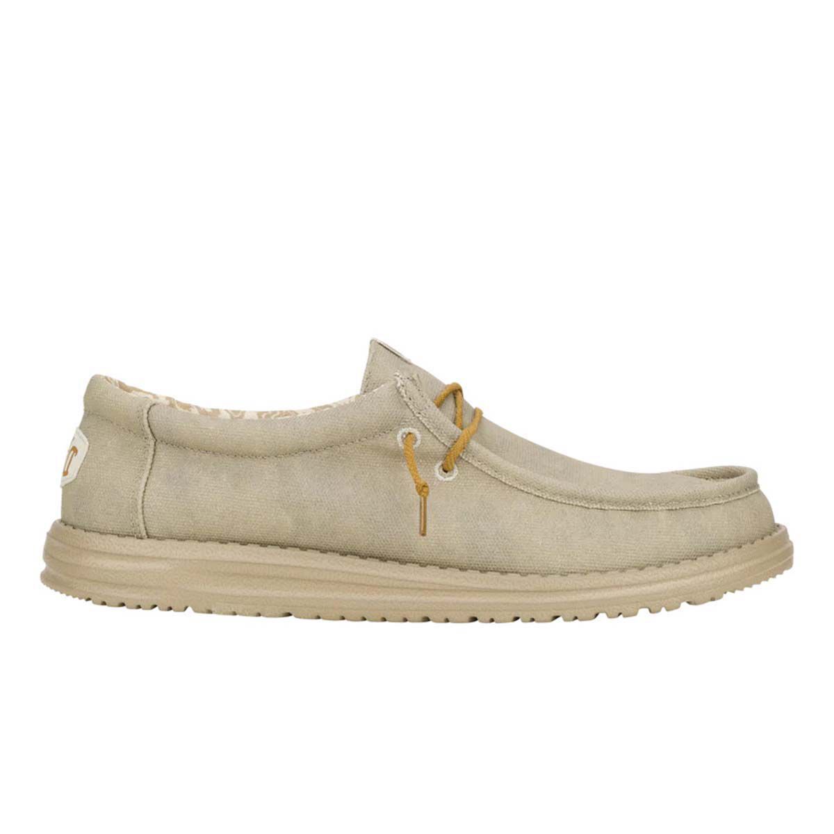 HeyDude Men's Wally Waxed Canvas Shoe