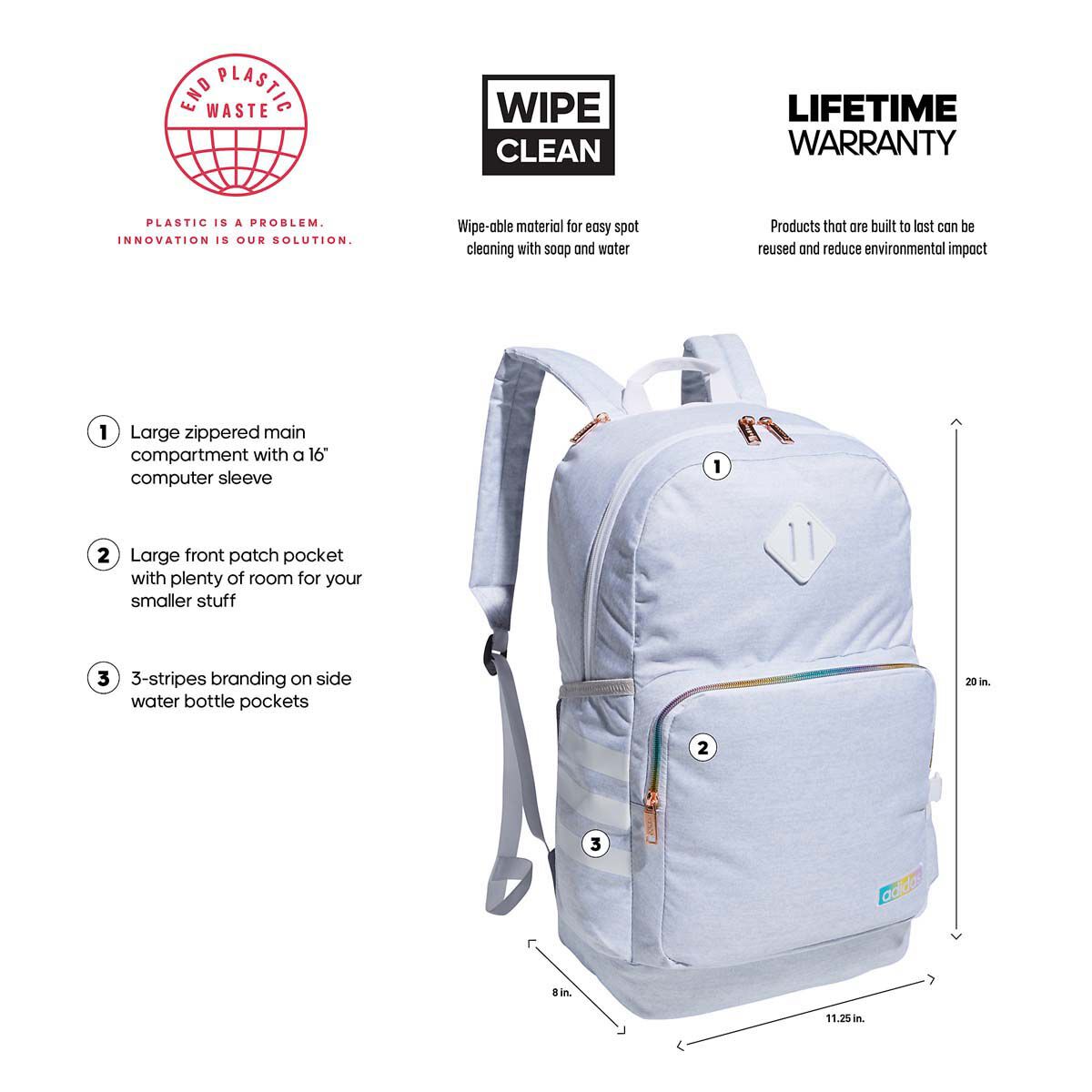 adidas Adidas Classic 3S 4 Backpack