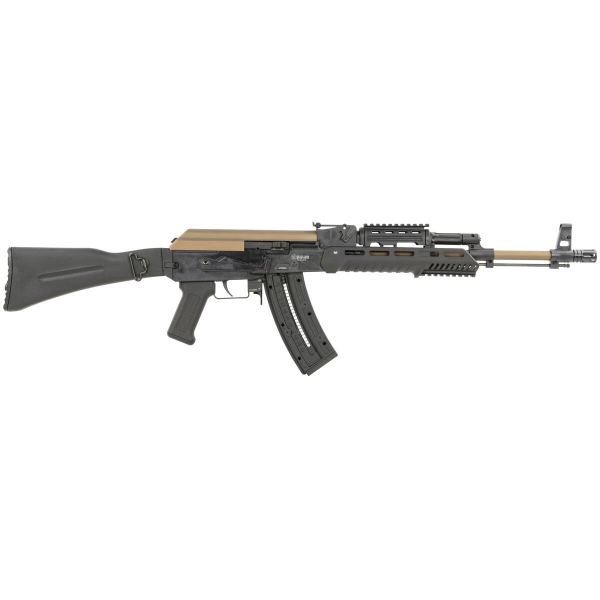 Bls Supply 4070026 AK-47 22 LR 24 Plus 1 16.50" Barrel w/Flash Hider Centerfire Rifle