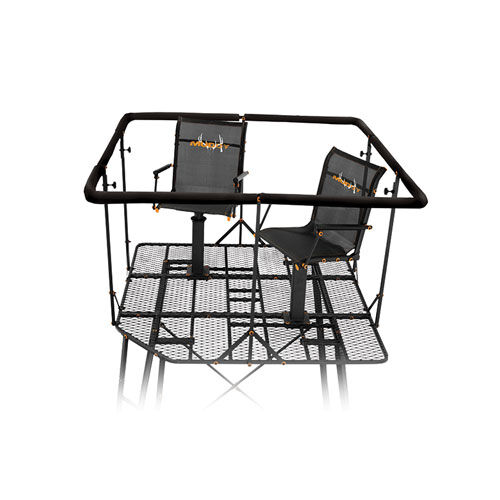 Muddy 12' Quad Pod Deluxe with Blind Kit and Chairs