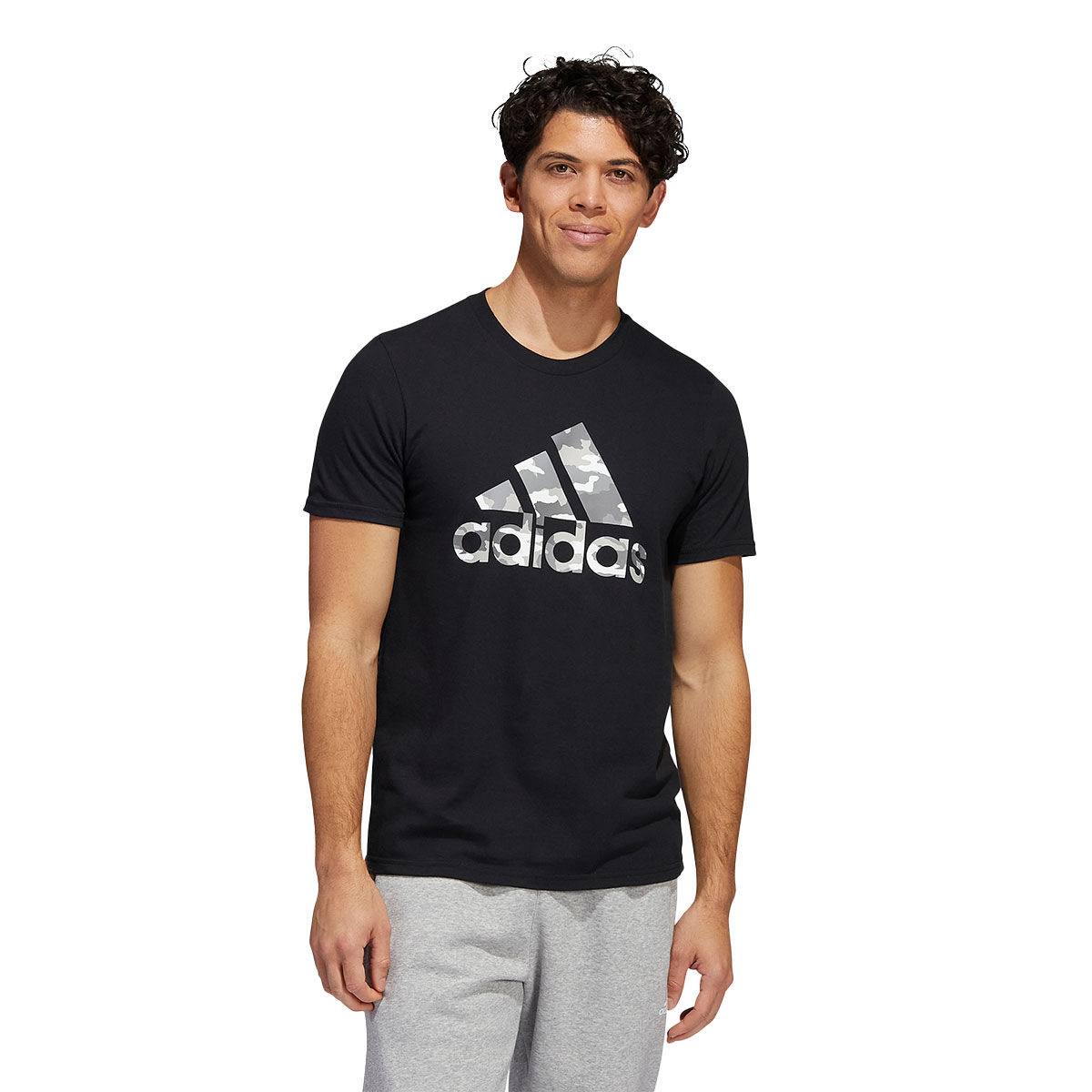 adidas Camo Badge of Sport Graphic Tee