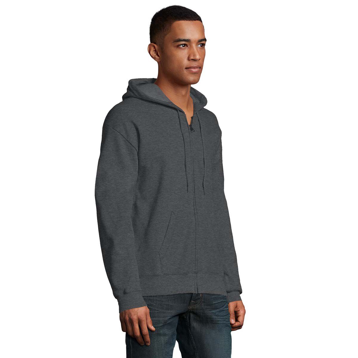 Hanes Men's Full Zip Fleece