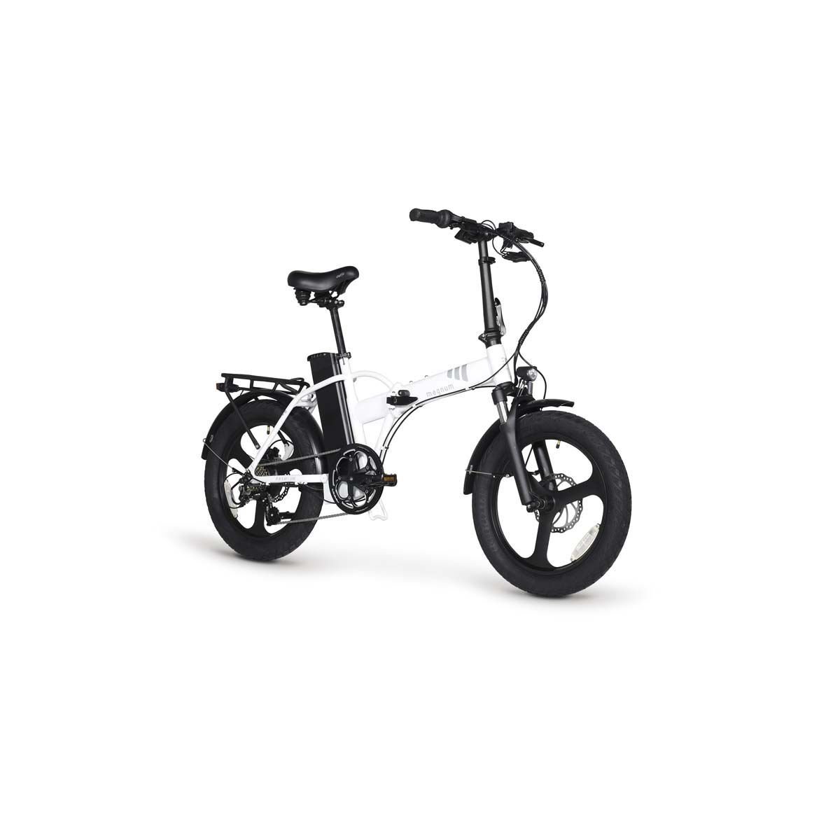 Magnum Bikes Premium III HS - White/Silver - 48v 15Ah