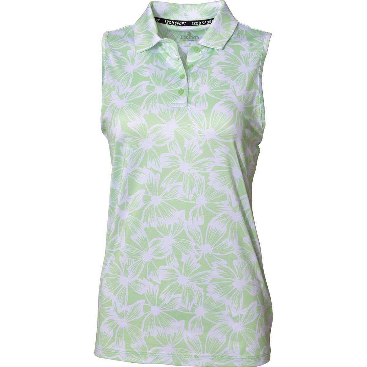 Izod Women's Floral Golf Polo