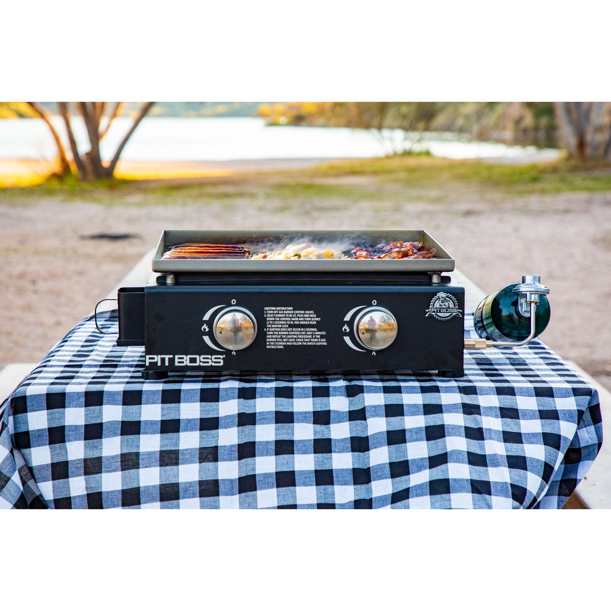 Pitboss Two Burner Tabletop Griddle