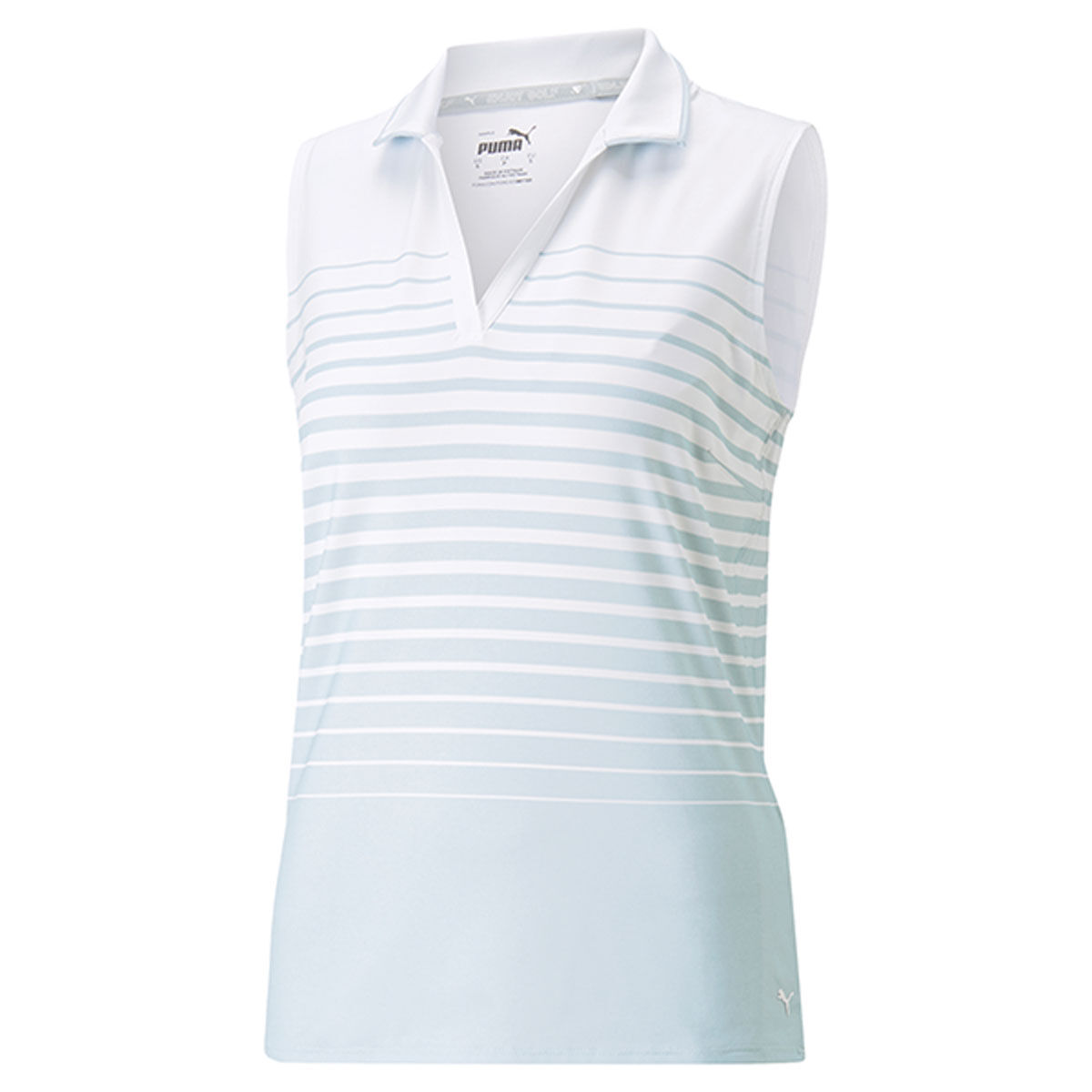 Puma Women's MATTR Sleevelss Stripe Polo