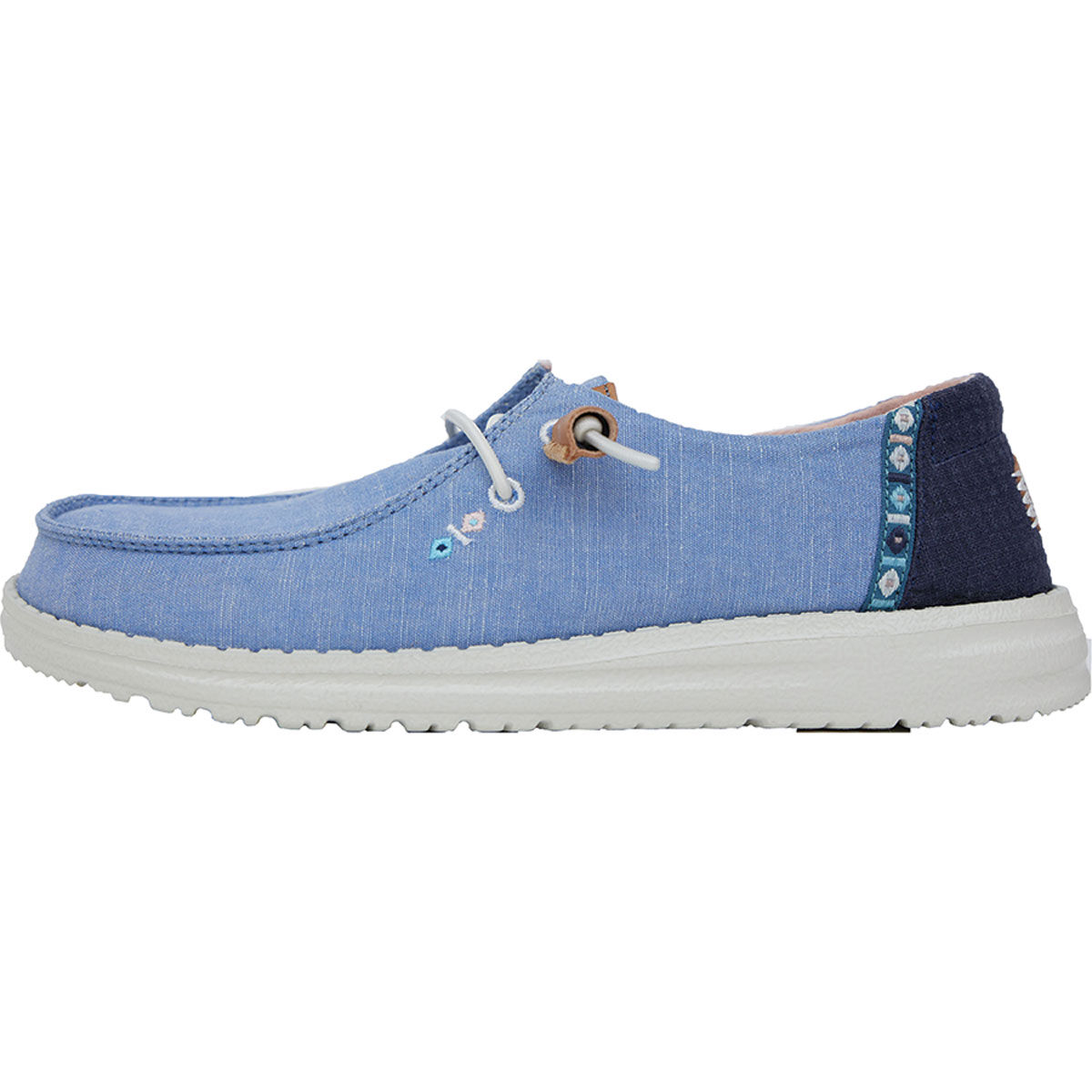 HeyDude Women's Wendy Chambray Boho Shoe
