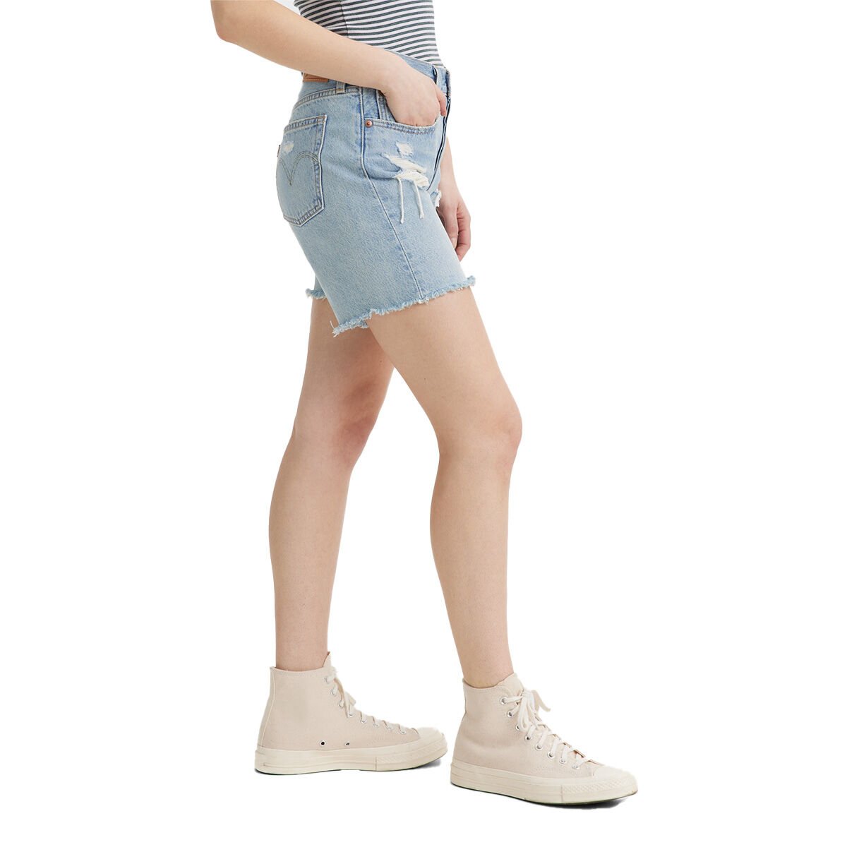 Levi's Women's 501 Mid Thigh Shorts