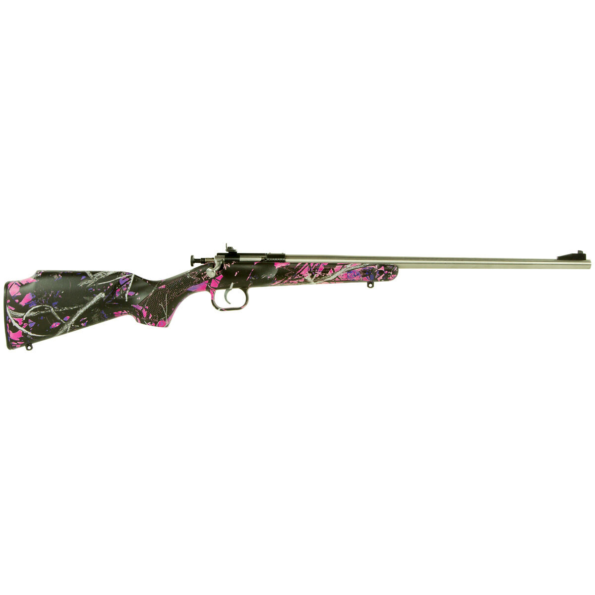 Crickett KSA2167 Youth 22 LR 1rd 16.12" Stainless Steel Barrel Centerfire Rifle