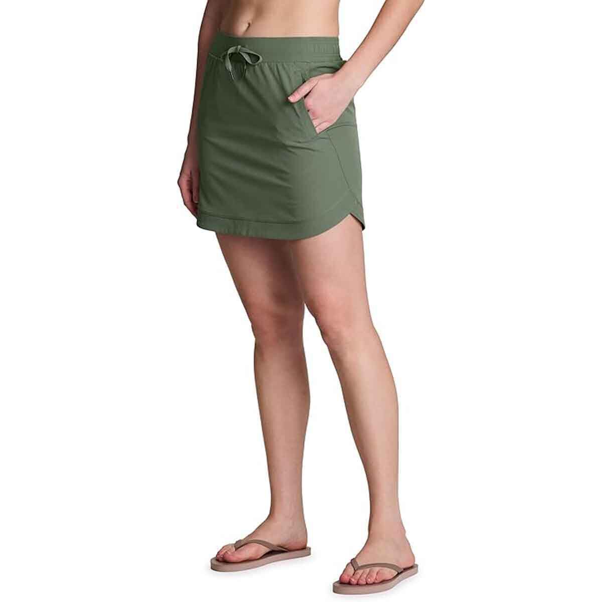 Rbx Women's Stretch Woven Tie Skort