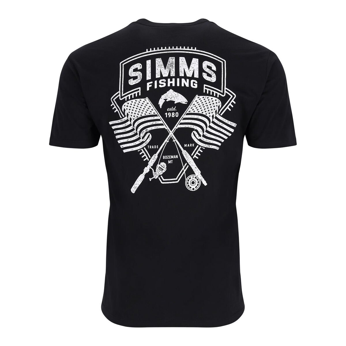 Simms Men's Rods and Stripes Tee