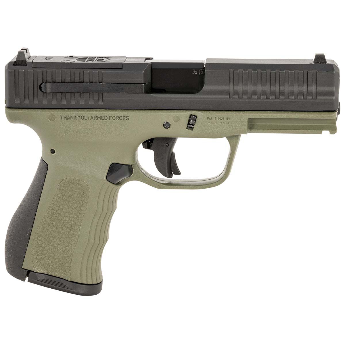 Fmk G3 9MM 4" OR 14RD OD Pistol