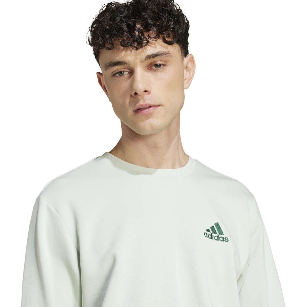 adidas Men's Long Sleeve Feel Cozy Crew