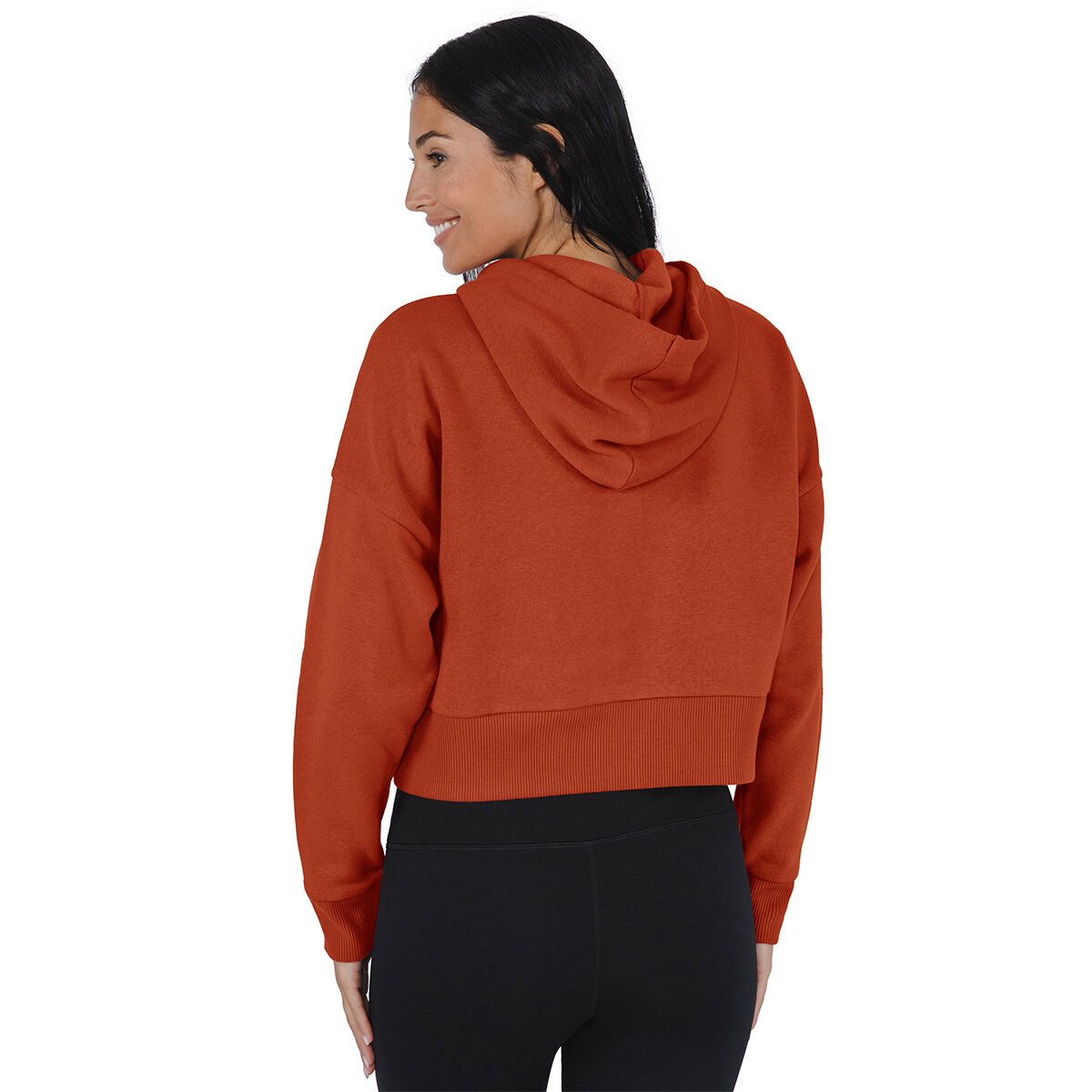 90 Degree Lux Crop Fleece Hoodie