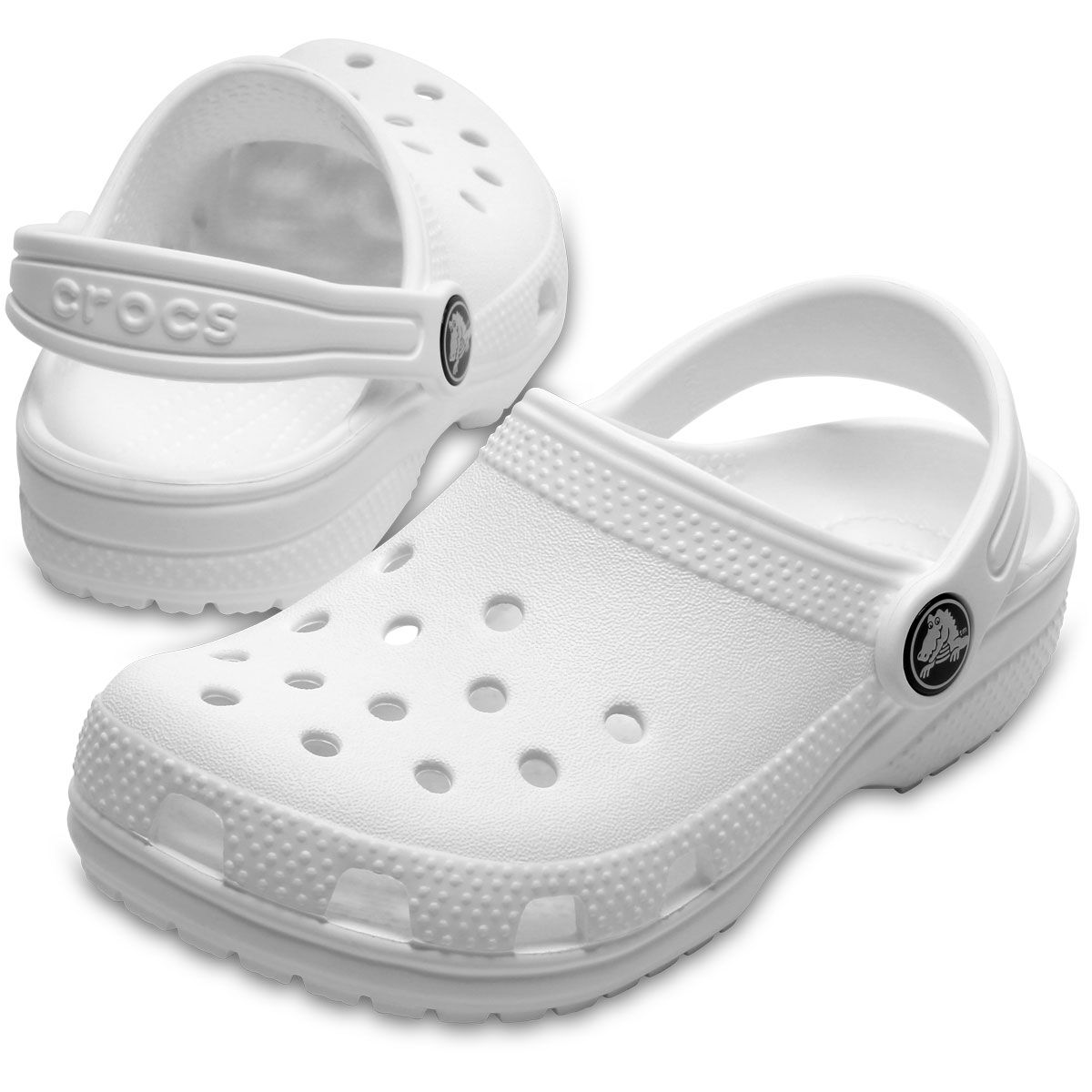 Crocs Youth Classic White Clog