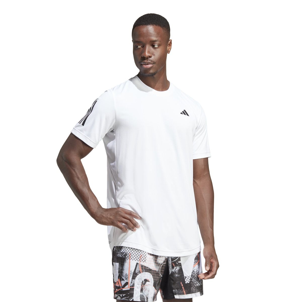 adidas Men's Club 3-Stripes Tennis Tee