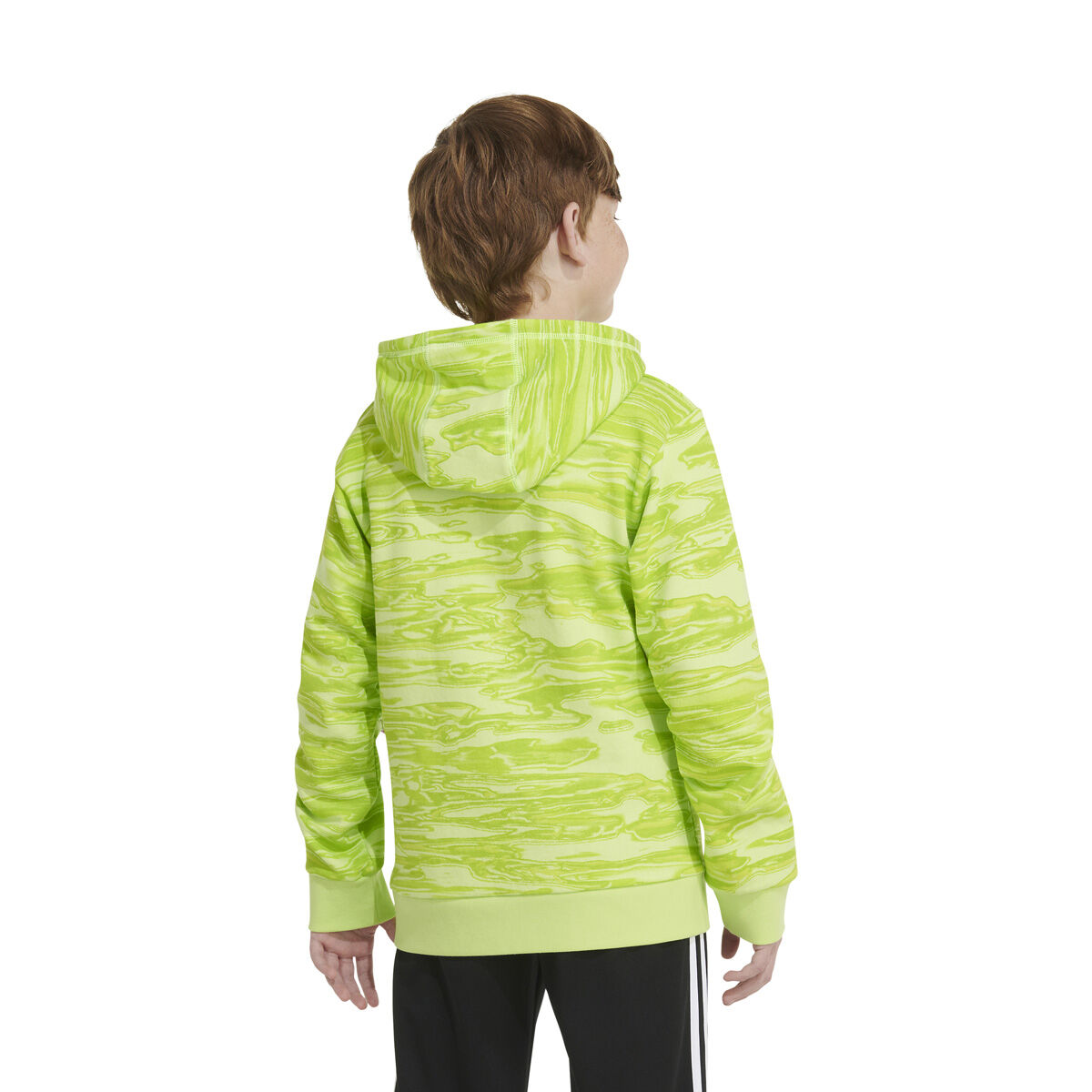 adidas Boys' AOP Liquid Camo Pullover Hoodie