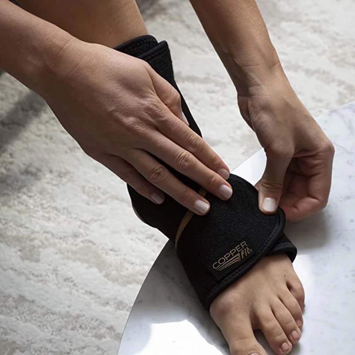 Copper Fit Rapid Relief Ankle Brace