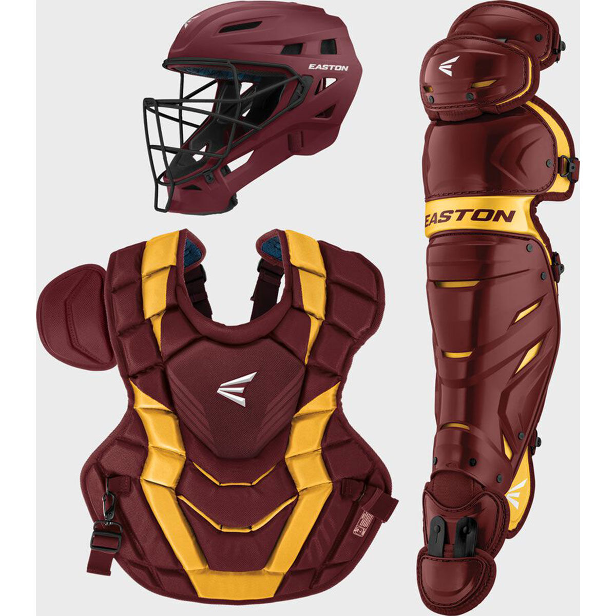 Easton Elite X Catcher's Gear Set, Adult