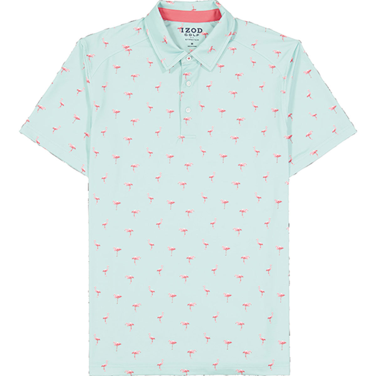Izod Men's Microstripe Short Sleeve Polo