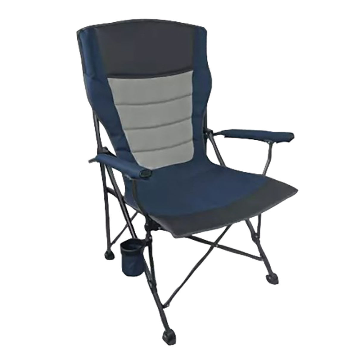 Black Sierra Mesa Mammoth Hard Arm Chair