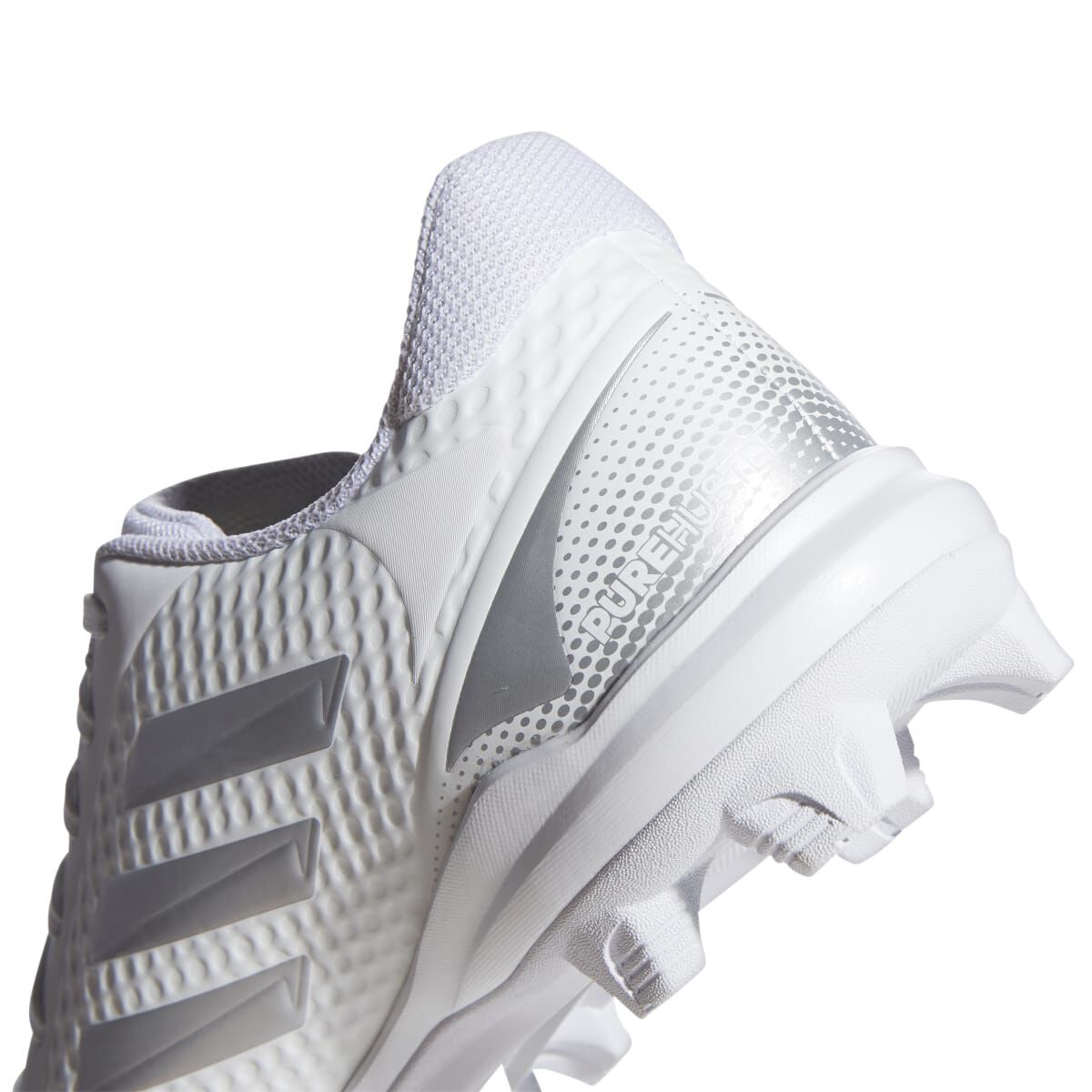 adidas Adult PureHustle 2.0 Molded Baseball/Softball Cleats